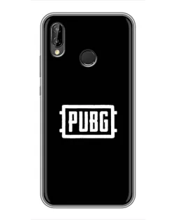 Чехол для Huawei P Smart Plus (Nova 3i, INE-LX1) с картинкой «Лого BMW — металлический блеск»