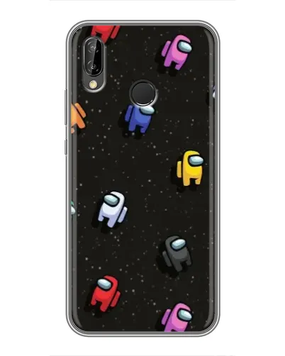 Чехол для Huawei P Smart Plus (Nova 3i, INE-LX1) с картинкой «Космический паттерн Among Us» Чехол для Huawei P Smart Plus (Nova 3i, INE-LX1) с картинкой «Космический паттерн Among Us»