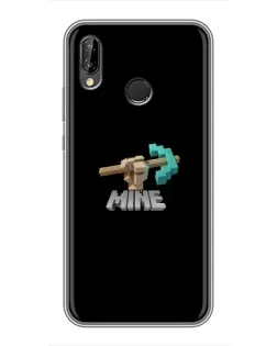 Чехол для Huawei P Smart Plus (Nova 3i, INE-LX1) с картинкой «Алмазная кирка»