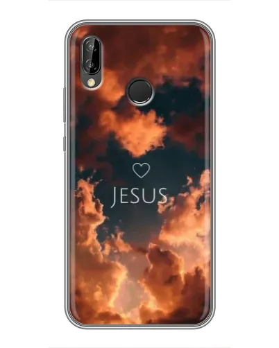 Чехол для Huawei P Smart Plus (Nova 3i, INE-LX1) с картинкой «Сияние Имени Jesus»
