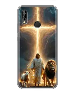 Чохол для Huawei P Smart Plus (Nova 3i, INE-LX1) з картинкою «Лев Юди та Світло» Чохол для Huawei P Smart Plus (Nova 3i, INE-LX1) з картинкою «Лев Юди та Світло»