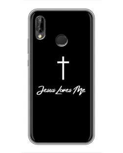 Чехол для Huawei P Smart Plus (Nova 3i, INE-LX1) с картинкой «Иисус любит тебя»