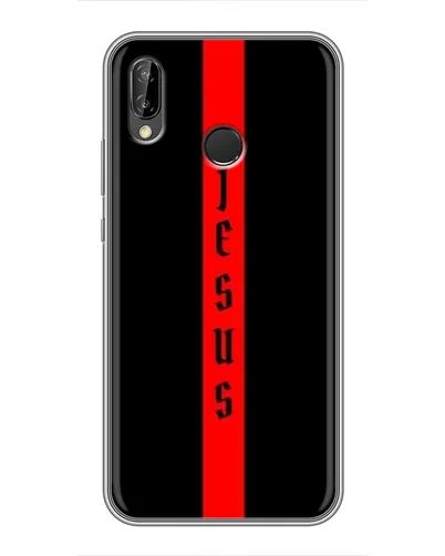 Чехол для Huawei P Smart Plus (Nova 3i, INE-LX1) с картинкой «Красная линия веры»