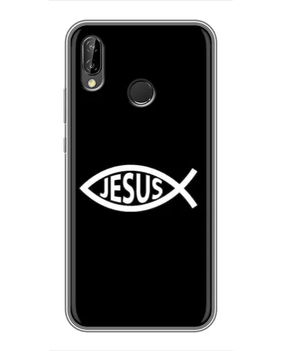 Чехол для Huawei P Smart Plus (Nova 3i, INE-LX1) с картинкой «Классический Jesus»