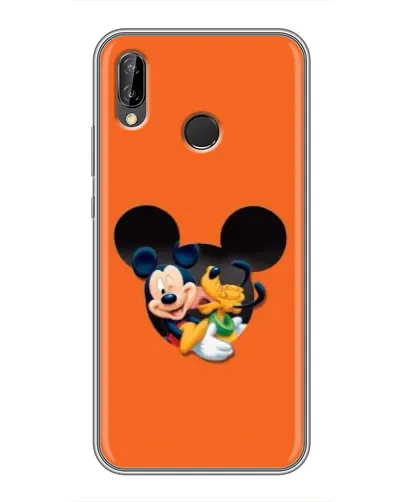 Чехол для Huawei P Smart Plus (Nova 3i, INE-LX1) с картинкой «Сердце Микки Минни» Чехол для Huawei P Smart Plus (Nova 3i, INE-LX1) с картинкой «Сердце Микки Минни»