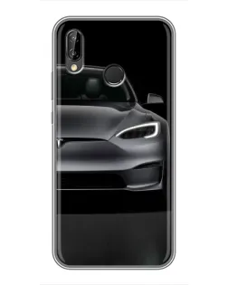 Чехол для Huawei P Smart Plus (Nova 3i, INE-LX1) с картинкой «Tesla Model S Look» Чехол для Huawei P Smart Plus (Nova 3i, INE-LX1) с картинкой «Tesla Model S Look»