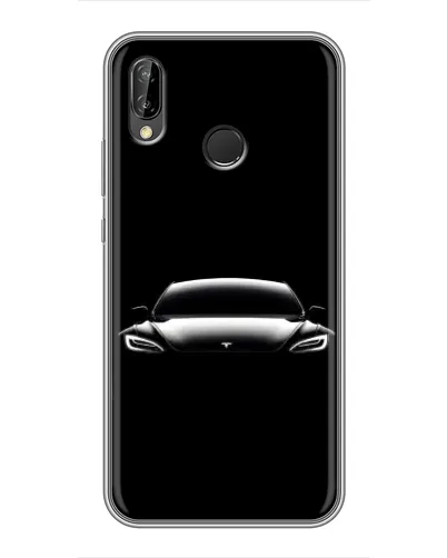Чехол для Huawei P Smart Plus (Nova 3i, INE-LX1) с картинкой «Фары Tesla Night» Чехол для Huawei P Smart Plus (Nova 3i, INE-LX1) с картинкой «Фары Tesla Night»