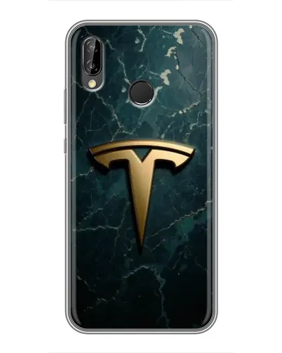 Чехол для Huawei P Smart Plus (Nova 3i, INE-LX1) с картинкой «Мраморная Tesla Gold» Чехол для Huawei P Smart Plus (Nova 3i, INE-LX1) с картинкой «Мраморная Tesla Gold»