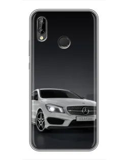 Чохол для Huawei P Smart Plus (Nova 3i, INE-LX1) з картинкою «Mercedes AMG GT Silver»