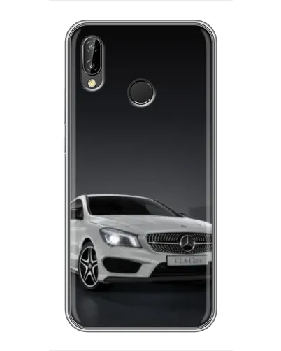 Чехол для Huawei P Smart Plus (Nova 3i, INE-LX1) с картинкой «Mercedes AMG GT Silver»