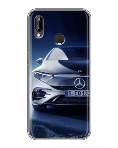 Чехол для Huawei P Smart Plus (Nova 3i, INE-LX1) с картинкой «Mercedes EQ — будущее»