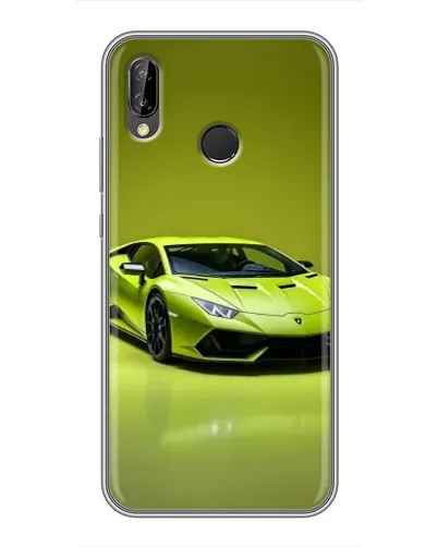 Чехол для Huawei P Smart Plus (Nova 3i, INE-LX1) с картинкой «Салатовый Lamborghini Huracan» Чехол для Huawei P Smart Plus (Nova 3i, INE-LX1) с картинкой «Салатовый Lamborghini Huracan»