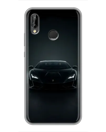 Чехол для Huawei P Smart Plus (Nova 3i, INE-LX1) с картинкой «Черный Lamborghini Aventador» Чехол для Huawei P Smart Plus (Nova 3i, INE-LX1) с картинкой «Черный Lamborghini Aventador»