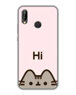 Чохол для Huawei P Smart Plus (Nova 3i, INE-LX1) з картинкою «Пушин каже Hi» Чохол для Huawei P Smart Plus (Nova 3i, INE-LX1) з картинкою «Пушин каже Hi»