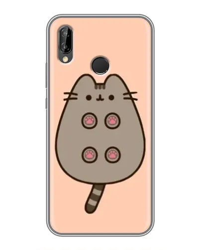 Чехол для Huawei P Smart Plus (Nova 3i, INE-LX1) с картинкой «Пушин пузиком кверху» Чехол для Huawei P Smart Plus (Nova 3i, INE-LX1) с картинкой «Пушин пузиком кверху»
