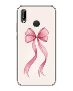 Чехол для Huawei P Smart Plus (Nova 3i, INE-LX1) с картинкой «Розовый бант»