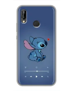Чехол для Huawei P Smart Plus (Nova 3i, INE-LX1) с картинкой «Музыкальный Stitch»
