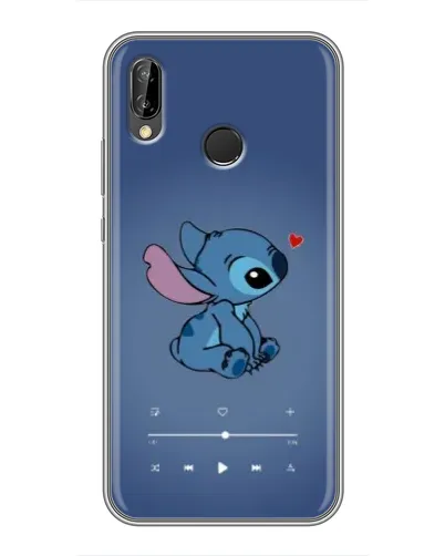 Чехол для Huawei P Smart Plus (Nova 3i, INE-LX1) с картинкой «Музыкальный Stitch»