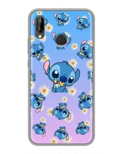 Чехол для Huawei P Smart Plus (Nova 3i, INE-LX1) с картинкой «Паттерн со Стичем»