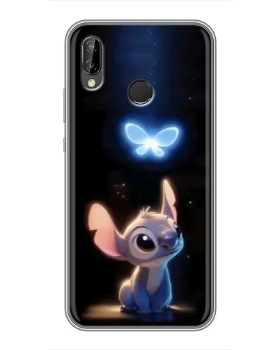 Чехол для Huawei P Smart Plus (Nova 3i, INE-LX1) с картинкой «Сияющий Стич»