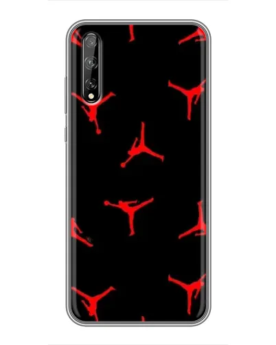 Чехол для Huawei P Smart Pro с картинкой «Jordan Red Pattern»