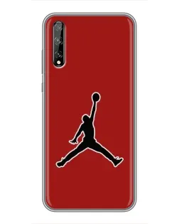 Чохол для Huawei P Smart Pro з картинкою «Jordan Red Back»