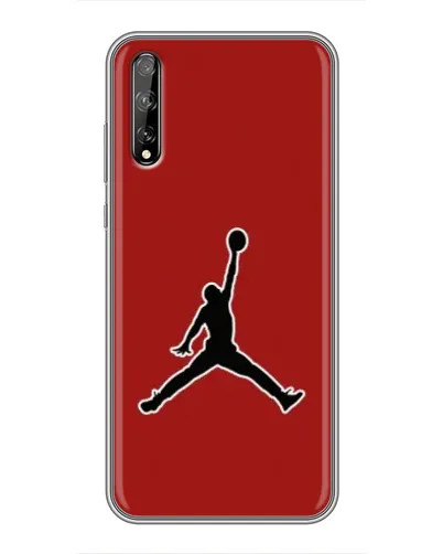 Чехол для Huawei P Smart Pro с картинкой «Jordan Red Back»
