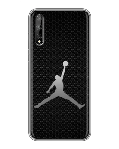 Чехол для Huawei P Smart Pro с картинкой «Jordan Dark Carbon»