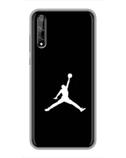 Чохол для Huawei P Smart Pro з картинкою «Jordan Silhouette»