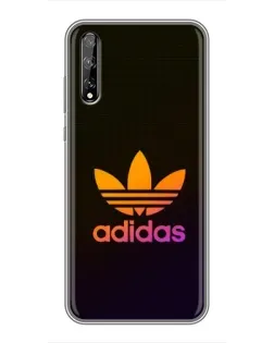 Чехол для Huawei P Smart Pro с картинкой «Градиент Adidas»