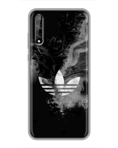 Чехол для Huawei P Smart Pro с картинкой «Абстрактный дым Adidas» Чехол для Huawei P Smart Pro с картинкой «Абстрактный дым Adidas»