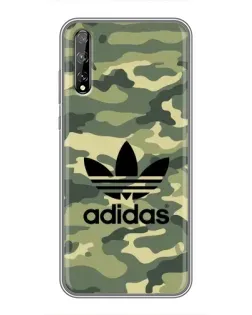 Чехол для Huawei P Smart Pro с картинкой «Милитари стиль Adidas»