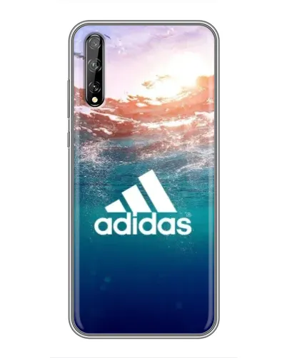 Чехол для Huawei P Smart Pro с картинкой «Океанская глубина адидас» Чехол для Huawei P Smart Pro с картинкой «Океанская глубина адидас»