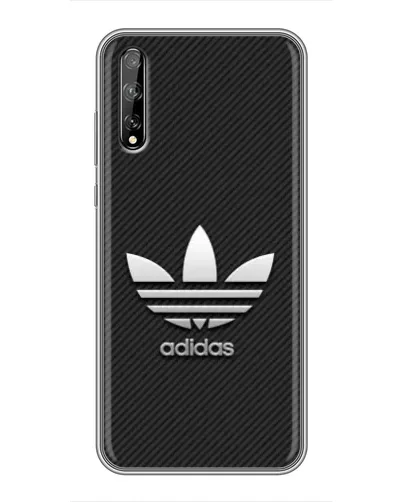 Чехол для Huawei P Smart Pro с картинкой «Adidas Карбоновая текстура» Чехол для Huawei P Smart Pro с картинкой «Adidas Карбоновая текстура»