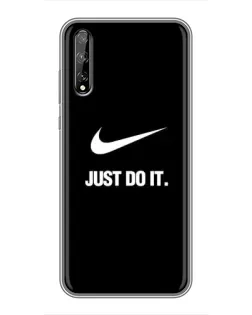Чехол для Huawei P Smart Pro с картинкой «Классический принт Nike»