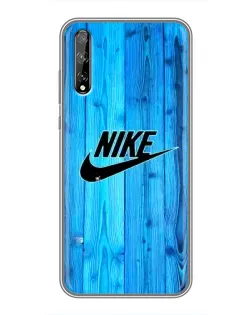 Чехол для Huawei P Smart Pro с картинкой «Голубое дерево Nike»