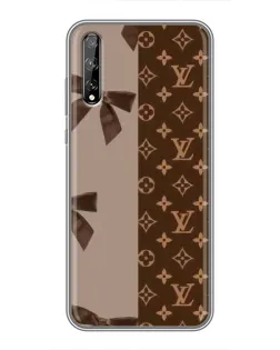 Чехол для Huawei P Smart Pro с картинкой «Louis Vuitton — банты»