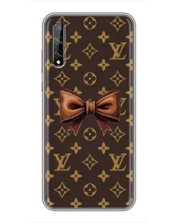 Чехол для Huawei P Smart Pro с картинкой «LV с бантом»
