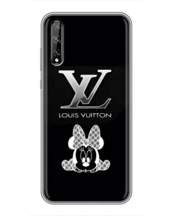 Чехол для Huawei P Smart Pro с картинкой «LV и Минни Маус»