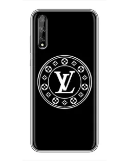 Чехол для Huawei P Smart Pro с картинкой «LV — печать стиля»