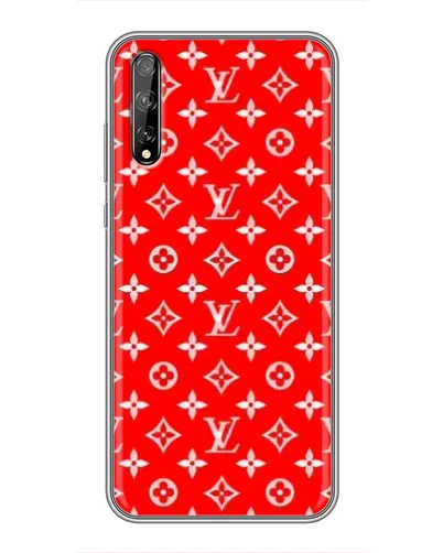 Чехол для Huawei P Smart Pro с картинкой «Яркий паттерн LV» Чехол для Huawei P Smart Pro с картинкой «Яркий паттерн LV»