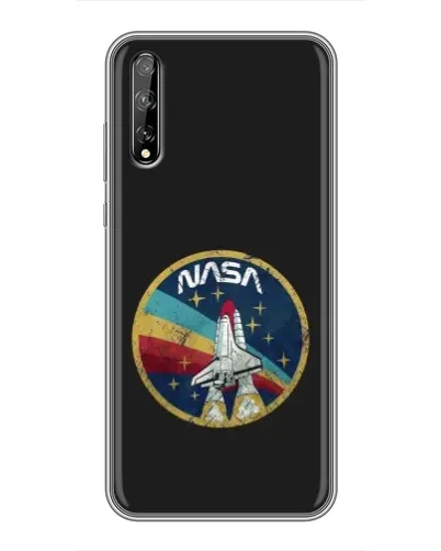 Чехол для Huawei P Smart Pro с картинкой «NASA — эмблема миссии»