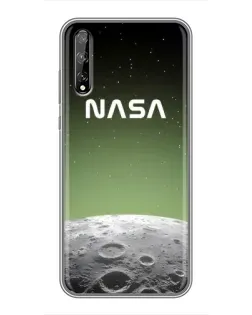 Чехол для Huawei P Smart Pro с картинкой «NASA — лунный градиент» Чехол для Huawei P Smart Pro с картинкой «NASA — лунный градиент»