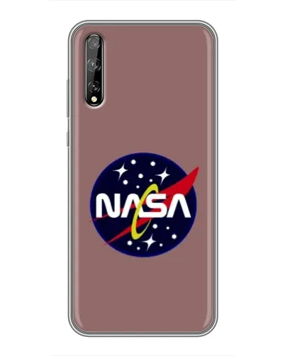 Чехол для Huawei P Smart Pro с картинкой «NASA — ретро космос»