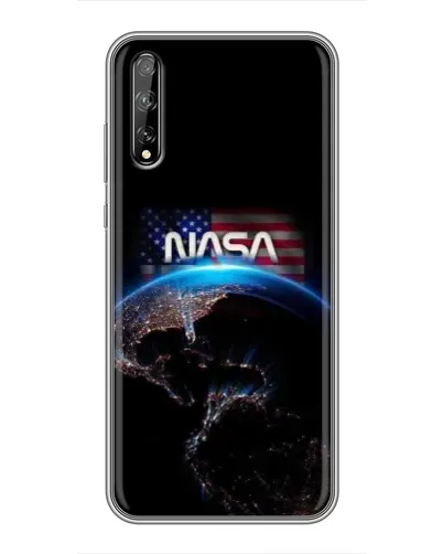 Чехол для Huawei P Smart Pro с картинкой «Земля из космоса NASA»
