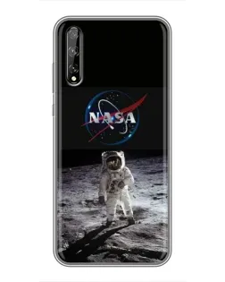 Чехол для Huawei P Smart Pro с картинкой «Астронавт на Луне» Чехол для Huawei P Smart Pro с картинкой «Астронавт на Луне»