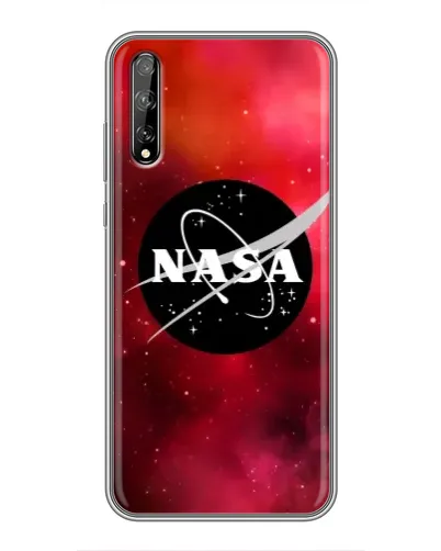 Чехол для Huawei P Smart Pro с картинкой «NASA — красная туманность»