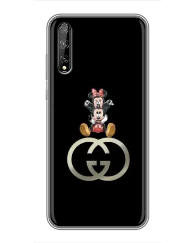 Чохол для Huawei P Smart Pro з картинкою «Мінні Маус на лого»
