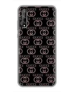 Чохол для Huawei P Smart Pro з картинкою «Класична монограма Gucci»
