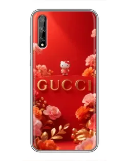 Чохол для Huawei P Smart Pro з картинкою «Gucci — золотий сад»